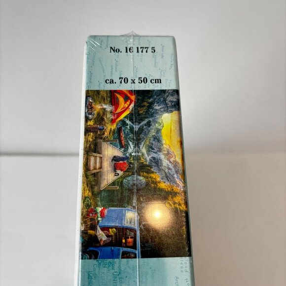 Ravensburger Premium Puzzle 1000 Pieces Calm Camping Lake Lab Mountain Sealed - Picture 6 of 7